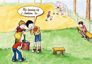 Agresji stop zestaw plansz