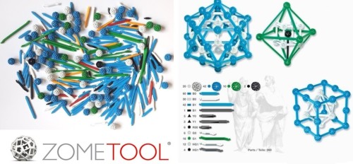 Bryły platońskie i dualne - Zometool