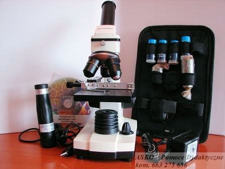 Mikroskop Biolux NV/AL z kamerą do komputera