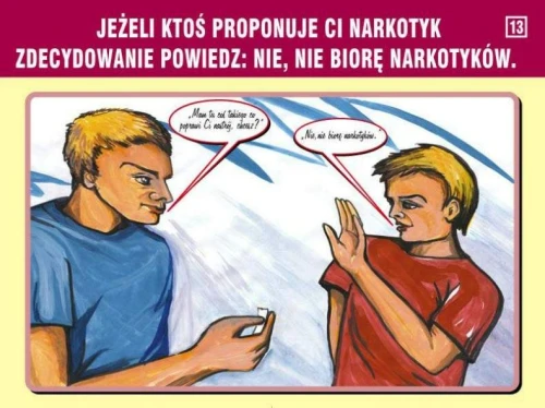 Narkotykom mówię NIE pakiet edukacyjny 