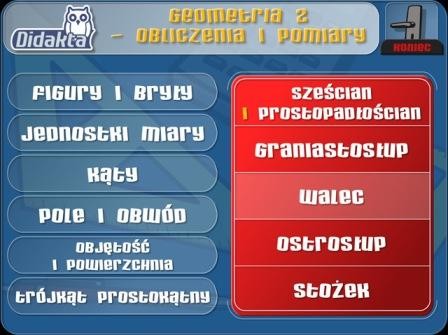 Didakta - Geometria 2 Obliczenia i pomiary program interaktywny