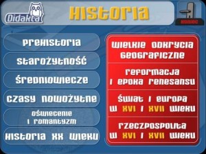 Didakta - Historia program interaktywny