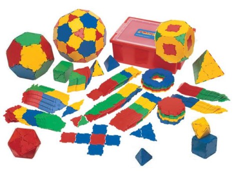 Polydron zestaw klasowy klocków 414 elementów