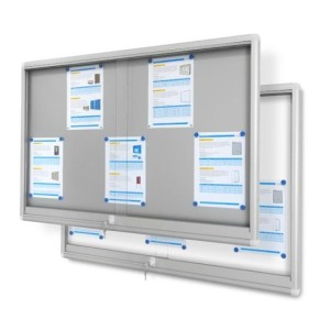 Gablota ogłoszeniowa GCS 100 x 80 cm