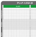  Plan lekcji magnetyczny dla 12 klas, 12 sal i 20 nauczycieli