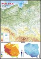 Polska - mapa hipsometryczna skala 1:1 000 000