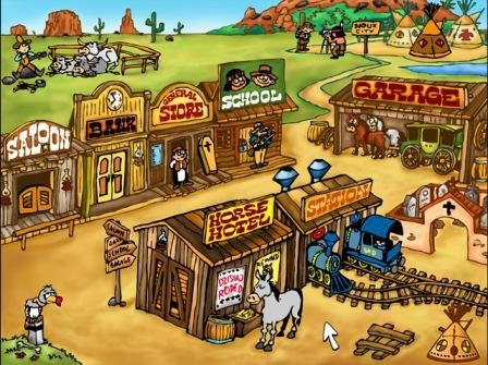 Didakta - Matematyka na Dzikim Zachodzie program interaktywny