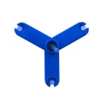 Trójnóg z magnesami do cyrkla drewnianego