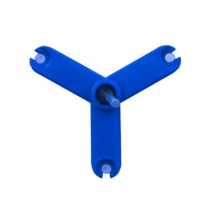 Trójnóg z magnesami do cyrkla drewnianego