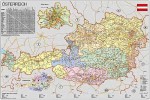 Mapa polityczna Austrii