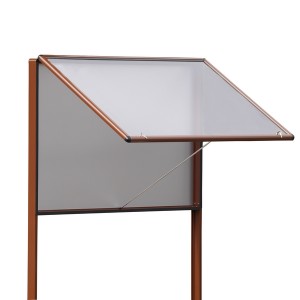 Gablota zewnętrzna wolnostojąca GOZ-WL 100x100x200 +50cm