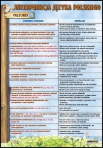 Interpunkcja zestaw 3 plansz