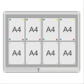 Gablota ogłoszeniowa GCS 100 x 80 cm