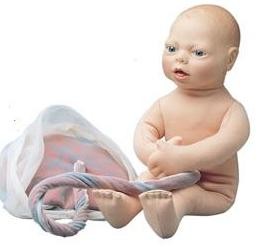 Model noworodka z łożyskiem