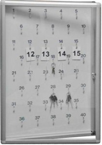 Gablota na klucze 80x100 cm 100 kluczy