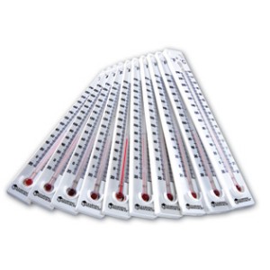 Termometr uczniowski zestaw 10 sztuk 