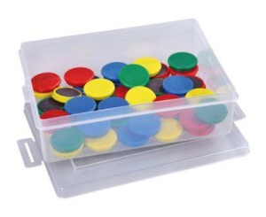 Magnesy okrągłe średnica 3 cm 40 szt.